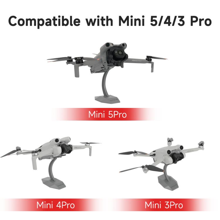 Soporte de exhibición de escritorio Sunnylife para DJI Mini 5 Pro / 4 Pro / 3 Pro, base de montaje para drones, For DJI Mini 5 Pro / 4 Pro / 3 Pro