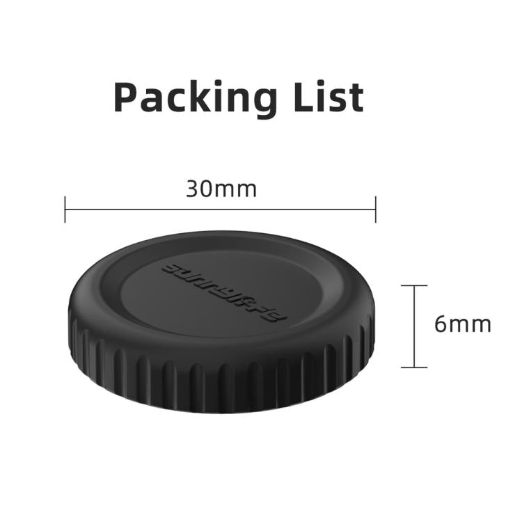 Funda protectora de silicona Sunnylife para lente de DJI Osmo 360, resistente a arañazos. Protector de lente., For DJI Osmo 360
