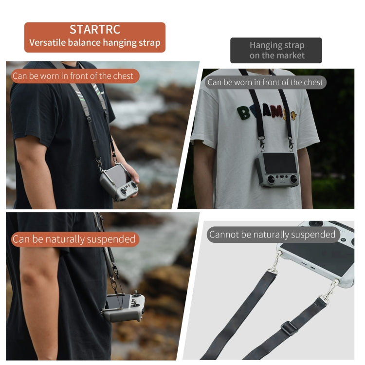 Para DJI RC / RC 2 STARTRC Kit de sistema de autoequilibrio con correa para el cuello, For DJI RC / RC 2
