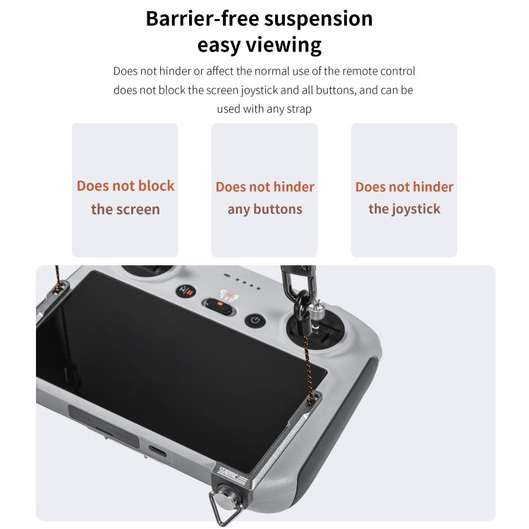 Para DJI RC / RC 2 STARTRC Kit de sistema de autoequilibrio con correa para el cuello, For DJI RC / RC 2