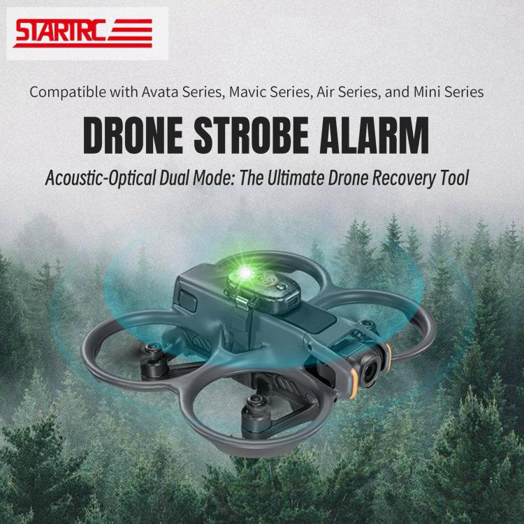 Localizador de alarma universal STARTRC V2 para drones de las series DJI Avata, Mavic, Air y Mini., For DJI Avata Series / Mavic Series / Air Series / Mini Series