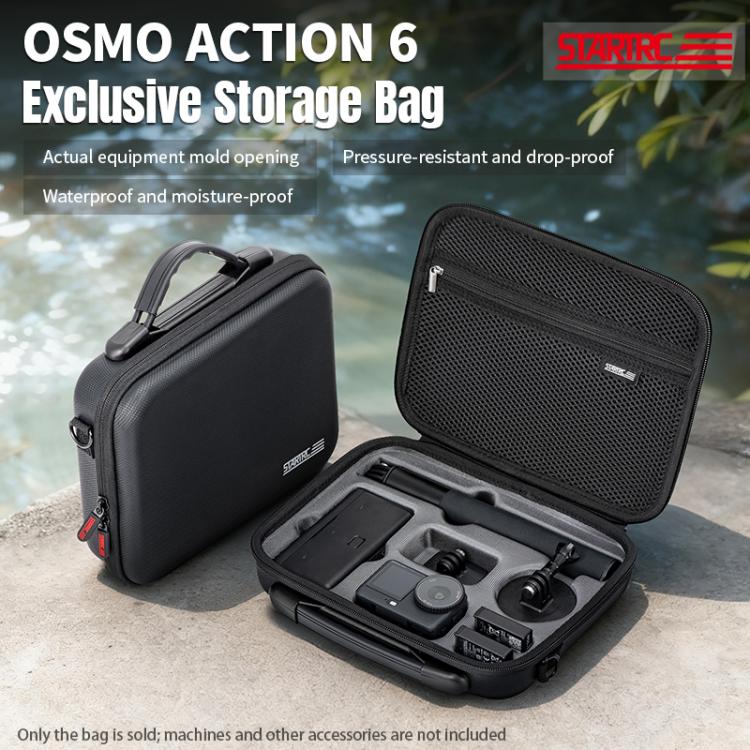 Bolsa de almacenamiento para el kit de fotografía DJI Osmo Action 6 STARTRC, For DJI Osmo Action 6