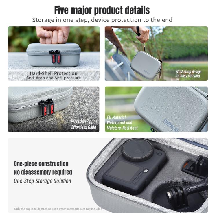 Bolsa de transporte portátil mini estándar STARTRC para DJI Osmo Action 6, For DJI Osmo Action 6
