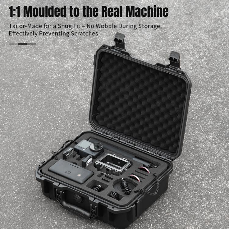Maleta de almacenamiento impermeable de doble capa de EVA y ABS para DJI Osmo Action 6 STARTRC, For DJI Osmo Action 6