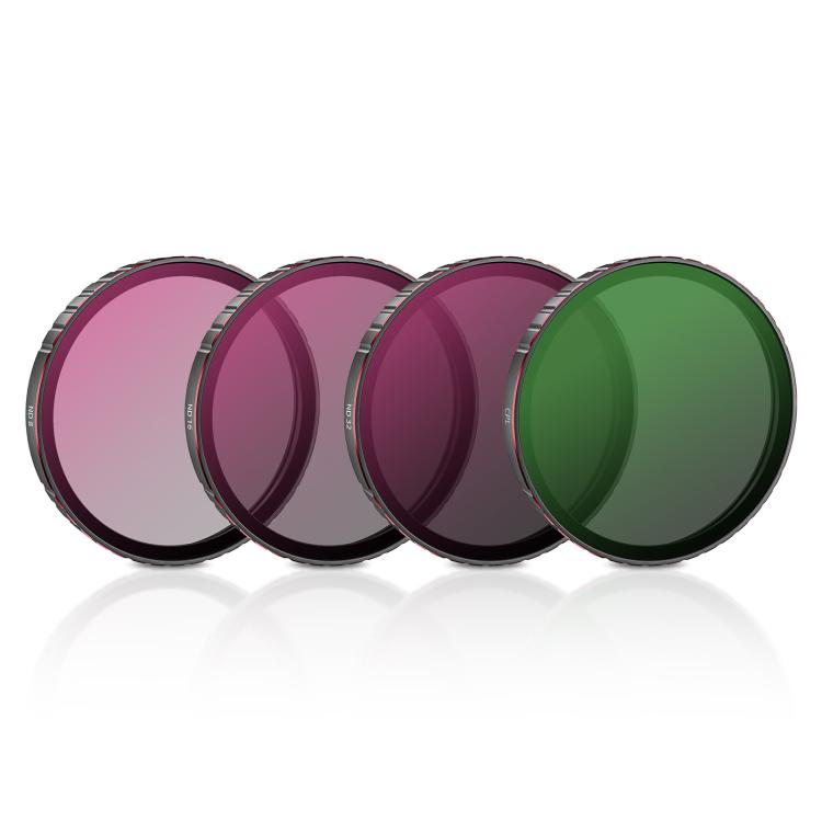 Filtro para lente de cámara DJI Osmo Action 6 STARTRC 4 en 1 CPL ND8 ND16 ND32, For DJI Osmo Action 6
