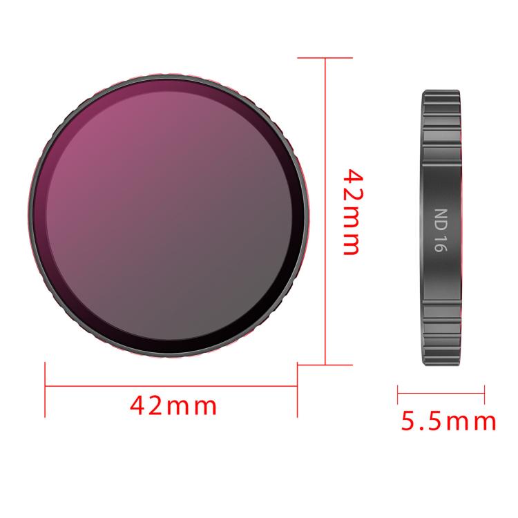 Filtro para lente de cámara DJI Osmo Action 6 STARTRC 4 en 1 CPL ND8 ND16 ND32, For DJI Osmo Action 6