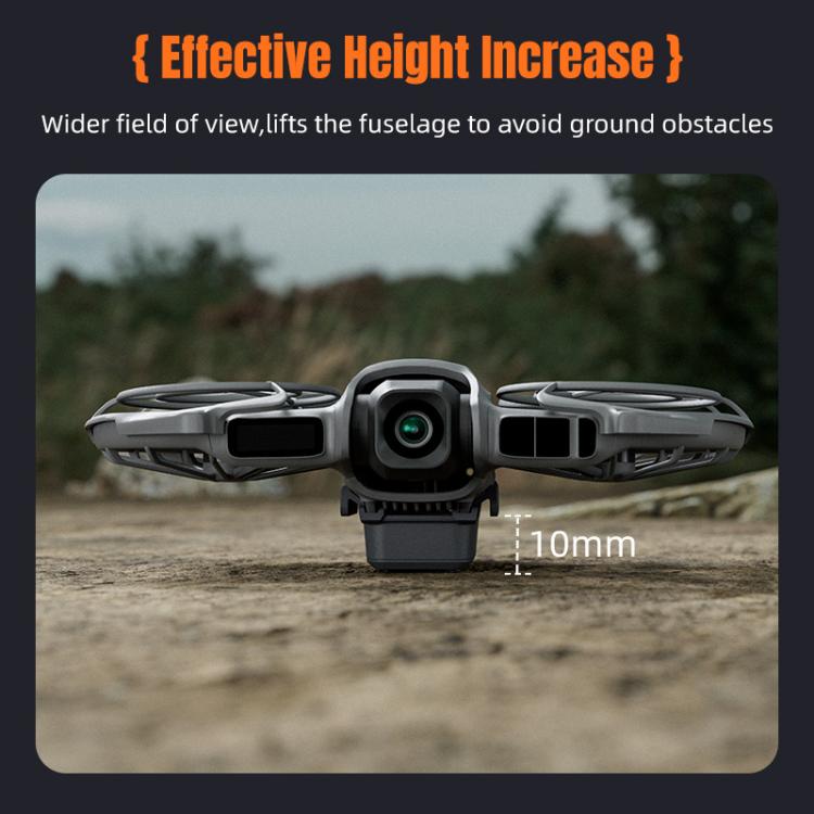 Para DJI Neo 2 STARTRC, tren de aterrizaje elevado con luces LED y soporte de entrenamiento, For DJI Neo 2