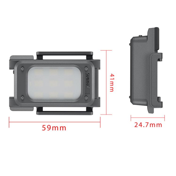 Para DJI Neo 2 STARTRC, tren de aterrizaje elevado con luces LED y soporte de entrenamiento, For DJI Neo 2