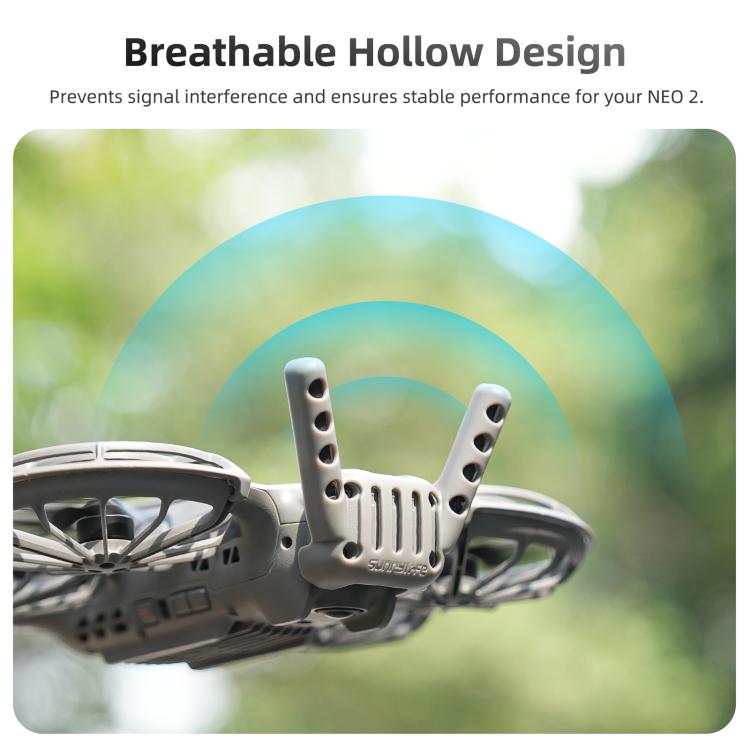 Protector de transceptor digital Sunnylife Hollow Design a prueba de golpes para DJI Neo 2