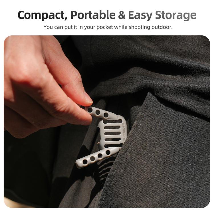 Protector de transceptor digital Sunnylife Hollow Design a prueba de golpes para DJI Neo 2
