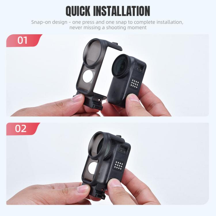 Adaptador de marco protector vertical-horizontal STARTRC para DJI Osmo Nano