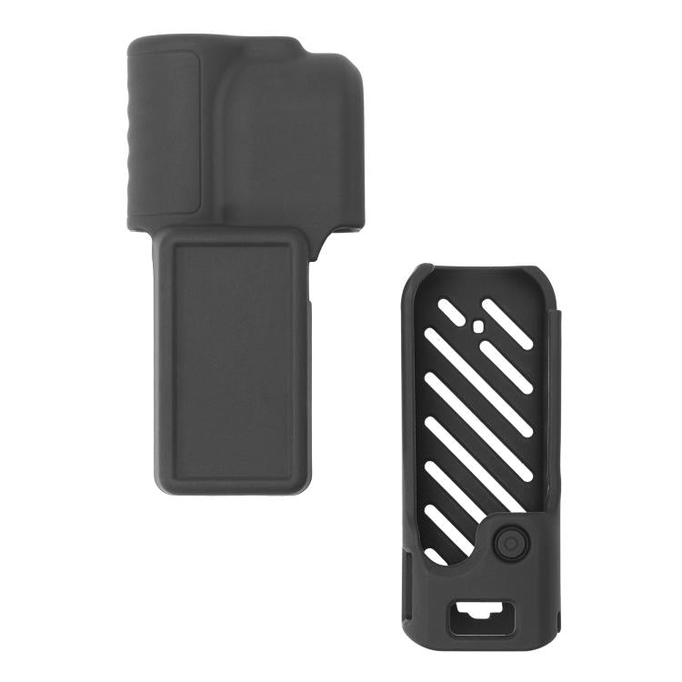 Funda de silicona para el cuerpo, el estabilizador y la lente DJI Osmo Pocket 4 STARTRC 2 en 1