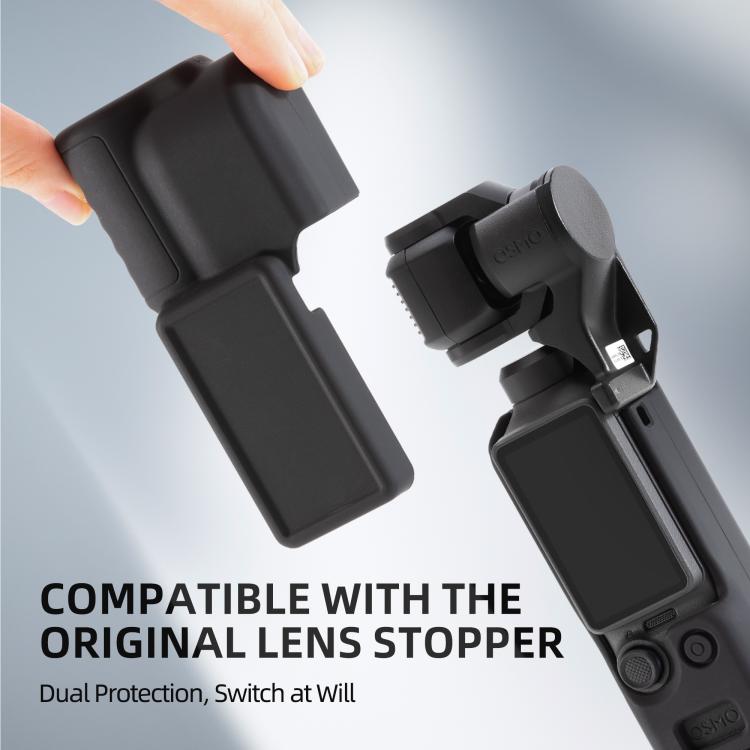 Funda de silicona para el cuerpo, el estabilizador y la lente DJI Osmo Pocket 4 STARTRC 2 en 1