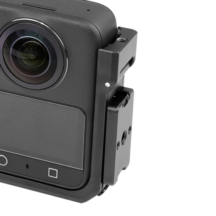 Placa de montaje horizontal de aluminio CNC YELANGU para DJI Osmo 360, base de expansión de liberación rápida de 1/4-20., For DJI Osmo 360 Horizontal Mounting Plate Base