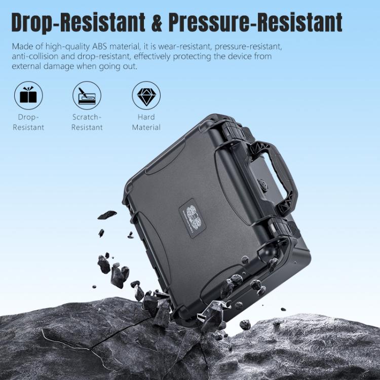 Maleta de almacenamiento portátil mini impermeable a prueba de explosiones de PP para DJI Neo 2 STARTRC, For DJI Neo 2 Mini Box
