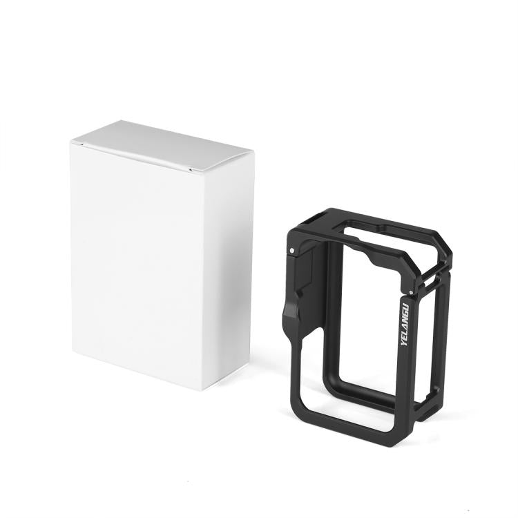 Jaula metálica para cámara DJI Osmo Action 6 YELANGU con zapata fría, For DJI Osmo Action 6 Cage
