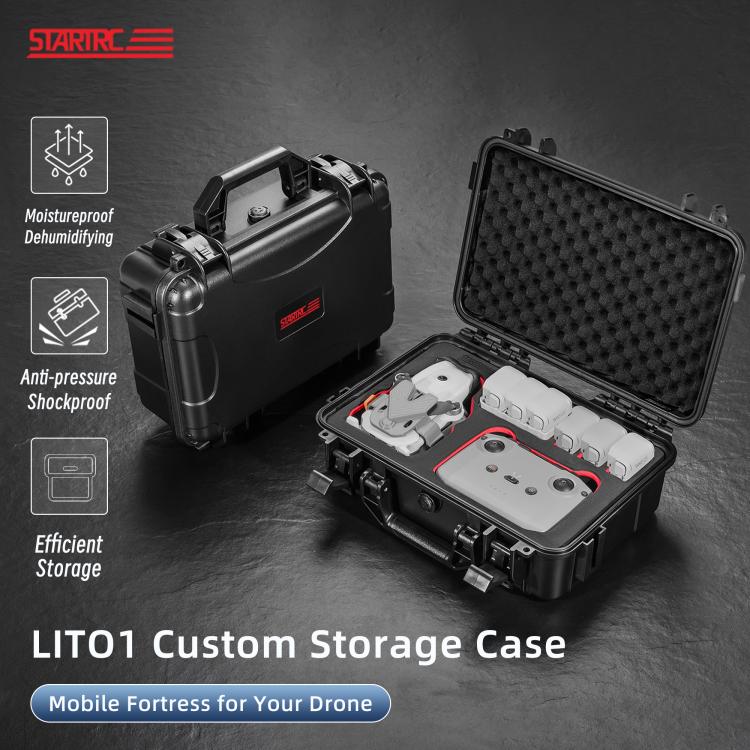 Maleta portátil impermeable y a prueba de golpes de PP para DJI Lito 1 / X1 STARTRC, For DJI Lito 1 / X1