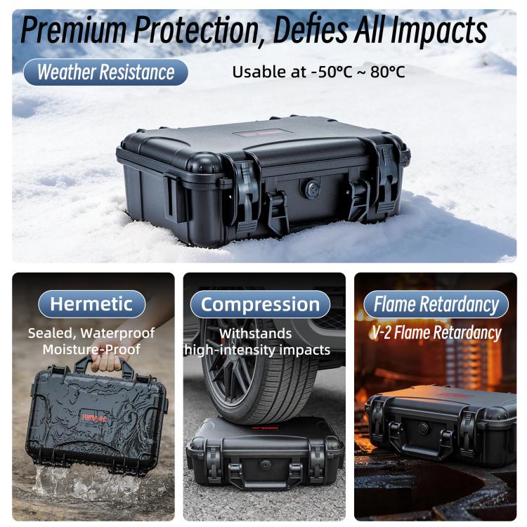 Maleta portátil impermeable y a prueba de golpes de PP para DJI Lito 1 / X1 STARTRC, For DJI Lito 1 / X1