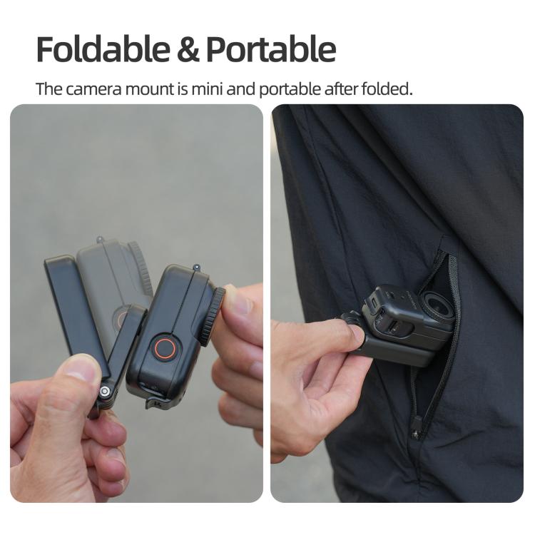 Soporte magnético Sunnylife para DJI Osmo Nano con rotación de 360 grados y base de mesa ajustable., ON-DZ063 Magnetic Mount
