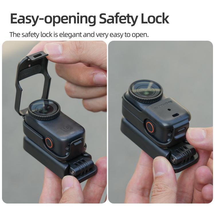 Soporte magnético Sunnylife para DJI Osmo Nano con rotación de 360 grados y base de mesa ajustable., ON-DZ063 Magnetic Mount