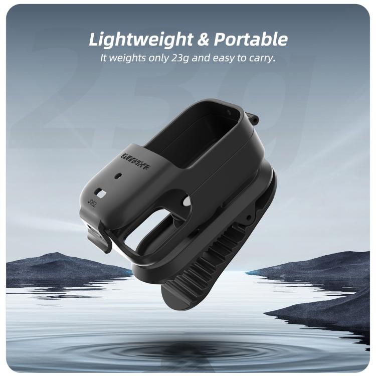 Clip de mochila Sunnylife para DJI Osmo Nano, abrazadera para cámara de acción con rotación de 360 grados, montaje vertical-horizontal., ON-J062 Backpack Clip