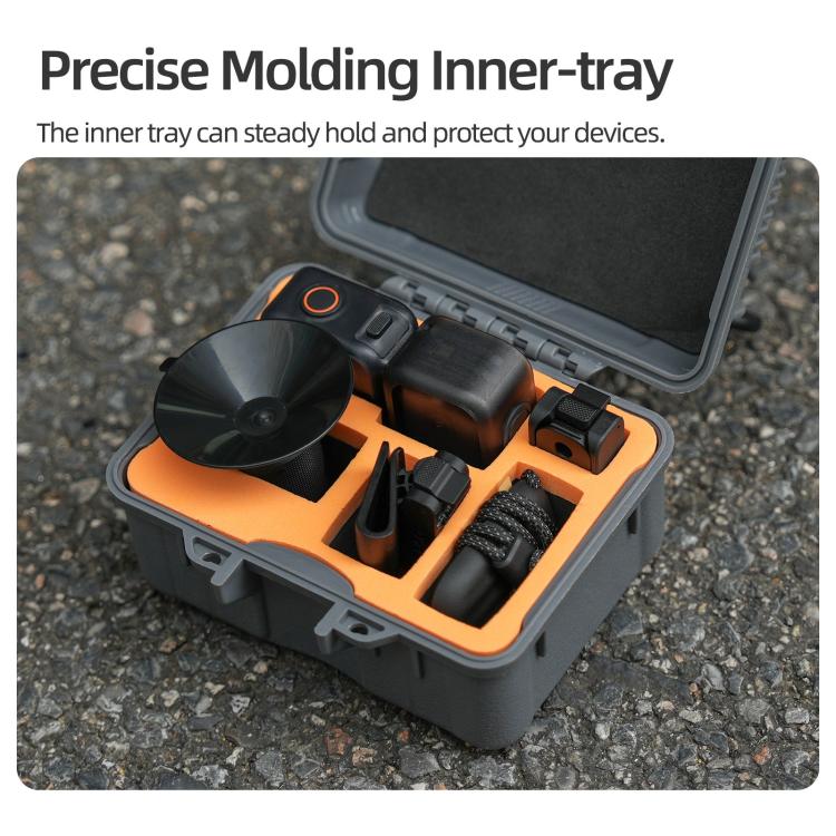 Estuche de viaje impermeable Sunnylife Mini para DJI Osmo Nano, carcasa rígida a prueba de golpes., For DJI Osmo Nano
