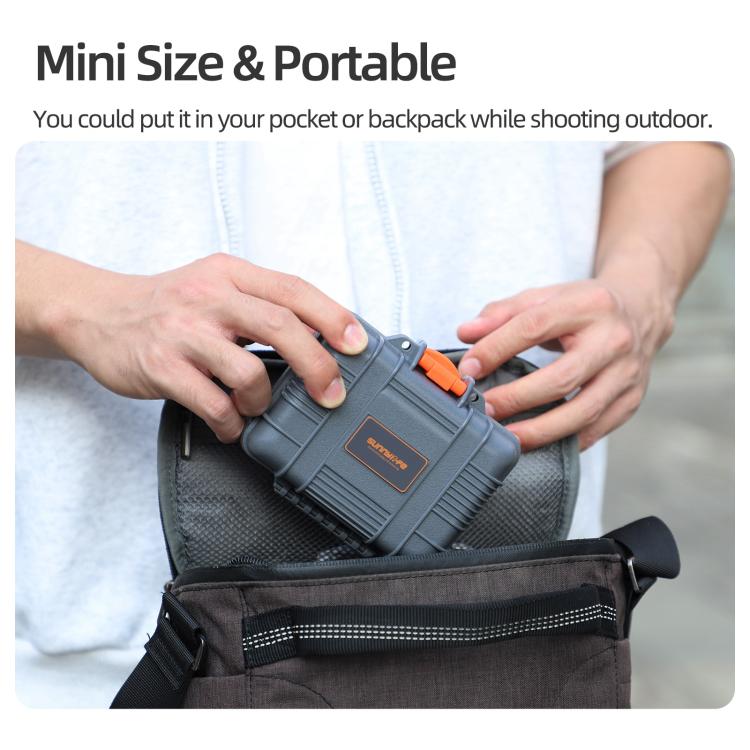 Estuche de viaje impermeable Sunnylife Mini para DJI Osmo Nano, carcasa rígida a prueba de golpes., For DJI Osmo Nano
