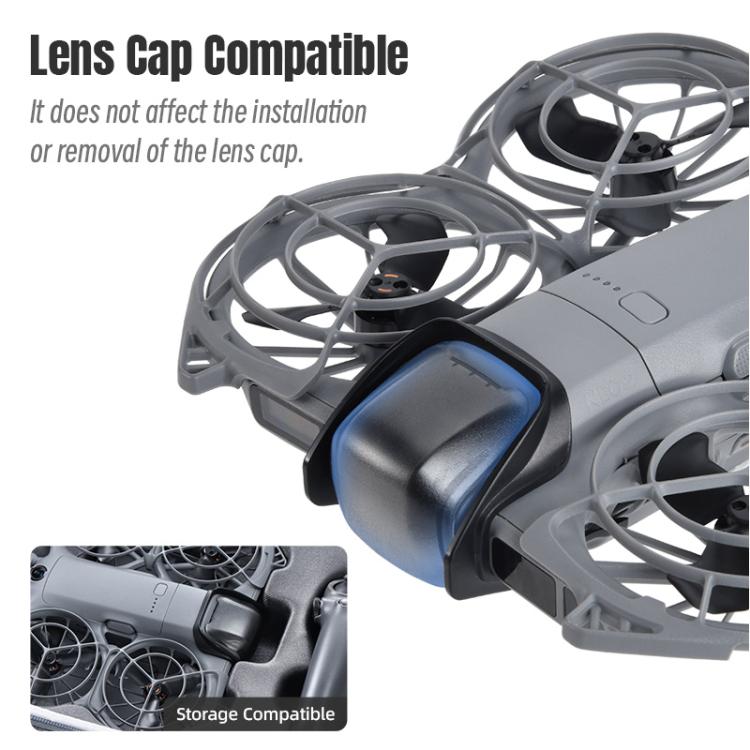 Protector de plástico anticolisión para lente de gimbal DJI Neo 2 STARTRC, For DJI Neo 2