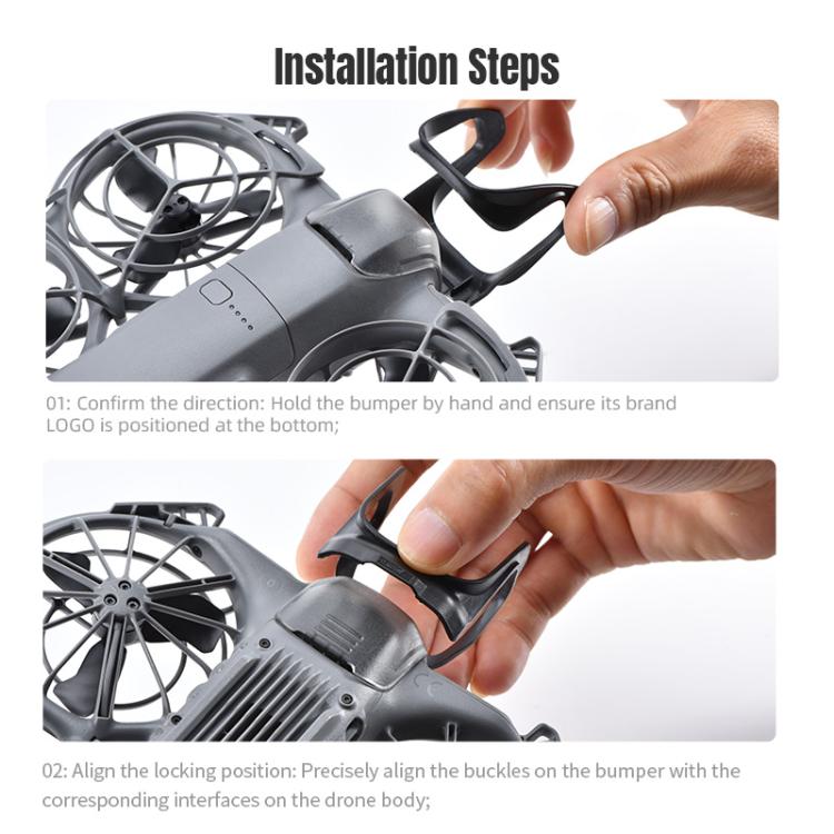 Protector de plástico anticolisión para lente de gimbal DJI Neo 2 STARTRC, For DJI Neo 2