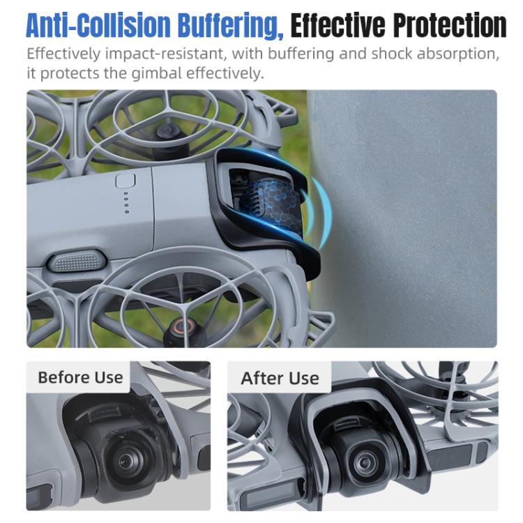 Protector de plástico anticolisión para lente de gimbal DJI Neo 2 STARTRC, For DJI Neo 2