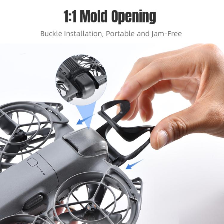 Protector de plástico anticolisión para lente de gimbal DJI Neo 2 STARTRC, For DJI Neo 2