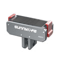Adaptador magnético de liberación rápida de metal Sunnylife, soporte plegable para cámara, adaptador de 1/4 para DJI Osmo Nano / Osmo 360 / Action 5 Pro / 4 / 3, AD017 For DJI Osmo Nano / Osmo 360