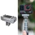 Adaptador magnético de liberación rápida de metal Sunnylife para cámara de acción, soporte plegable para cámara, adaptador de 1/4 para Insta360 X5 / Ace / Ace Pro 2 / 1, AD020 For Insta360 X5 / Ace / Ace Pro 2 / 1