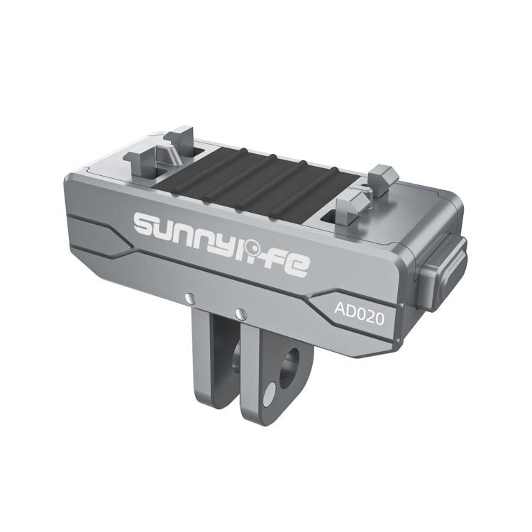 Adaptador magnético de liberación rápida de metal Sunnylife para cámara de acción, soporte plegable para cámara, adaptador de 1/4 para Insta360 X5 / Ace / Ace Pro 2 / 1, AD020 For Insta360 X5 / Ace / Ace Pro 2 / 1