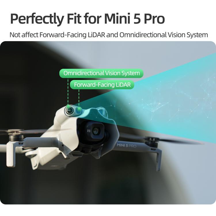 Parasol Sunnylife para DJI Mini 5 Pro, tapa protectora antirreflejos para el estabilizador, For DJI Mini 5 Pro
