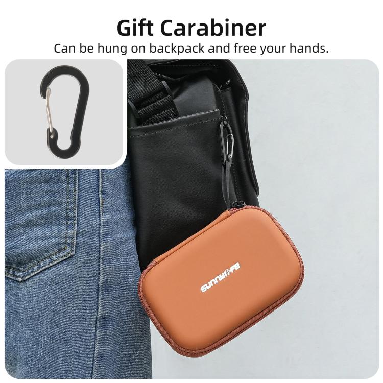 Estuche portátil Sunnylife, mini bolso de mano, bolsa de almacenamiento para kit de fotografía callejera Insta360 Ace Pro 2/1., For Insta360 Ace Pro 2 / 1 Street Photography Kit