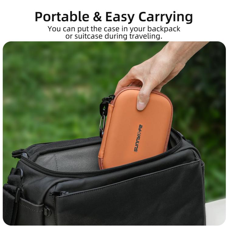 Estuche portátil Sunnylife, mini bolso de mano, bolsa de almacenamiento para kit de fotografía callejera Insta360 Ace Pro 2/1., For Insta360 Ace Pro 2 / 1 Street Photography Kit
