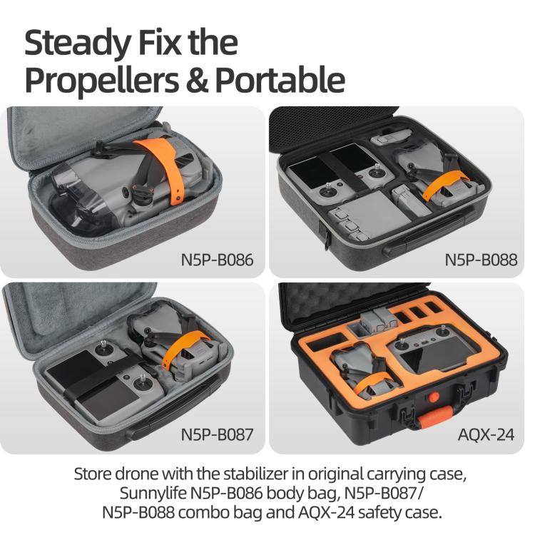 Soporte de hélices Sunnylife fijo para DJI Mini 5 Pro, For DJI Mini 5 Pro