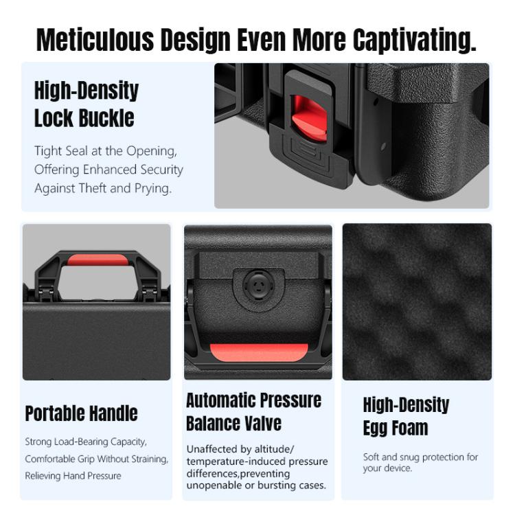 Maleta de almacenamiento de hombro impermeable de ABS para DJI Mini 5 Pro STARTRC, For DJI Mini 5 Pro