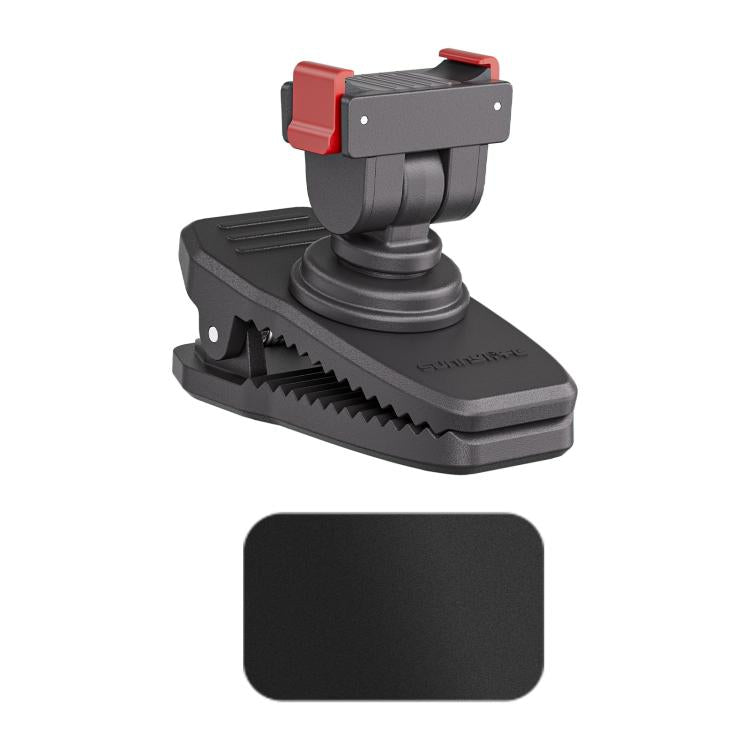 Clip magnético ajustable de liberación rápida Sunnylife para mochila, compatible con DJI Osmo Pocket 4/3 y cámaras de acción. Soporte vertical-horizontal., For DJI Osmo Pocket 4 / 3 Vertical-Horizontal Mount