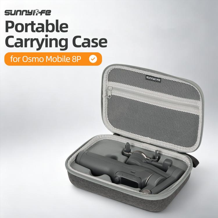 Funda de transporte portátil Sunnylife para DJI Osmo Mobile 8P, mini bolso de mano.