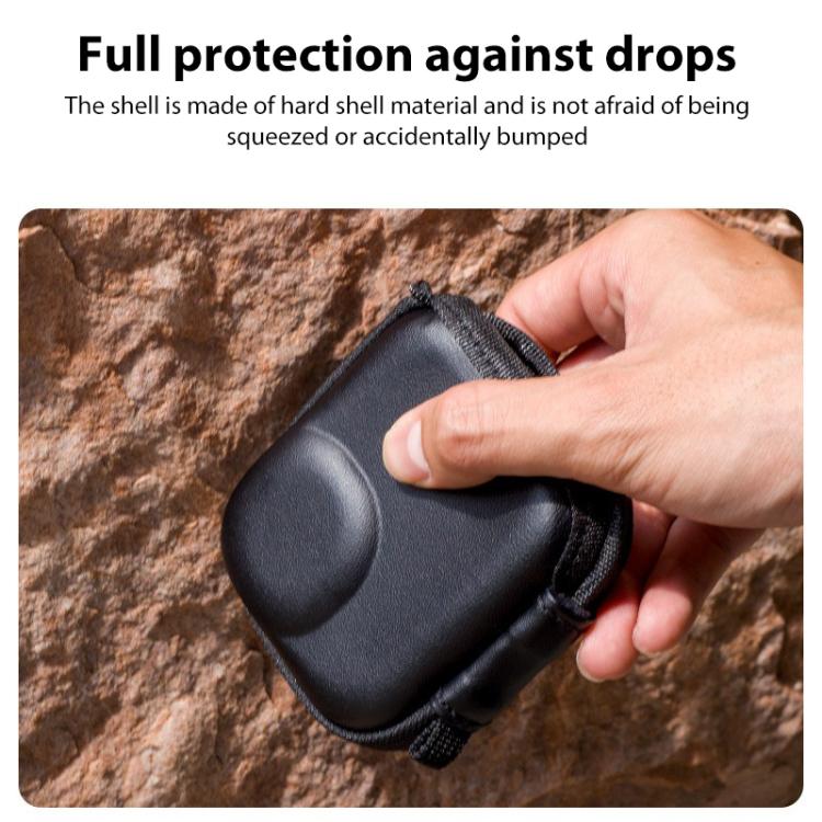 Bolsa de almacenamiento de PU para DJI Osmo Nano, mini cuerpo semiabierto, For DJI Osmo Nano Black, For DJI Osmo Nano Grey