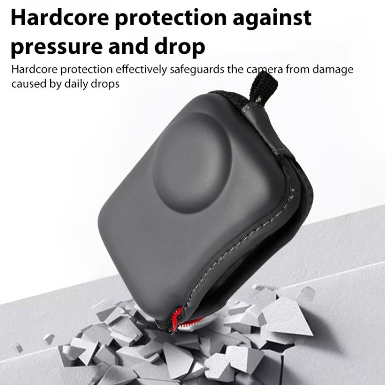 Bolsa de almacenamiento portátil de PU EVA para DJI Osmo Action 5 Pro / 4 / 3 Mini, For DJI Osmo Action 5 Pro / 4 / 3