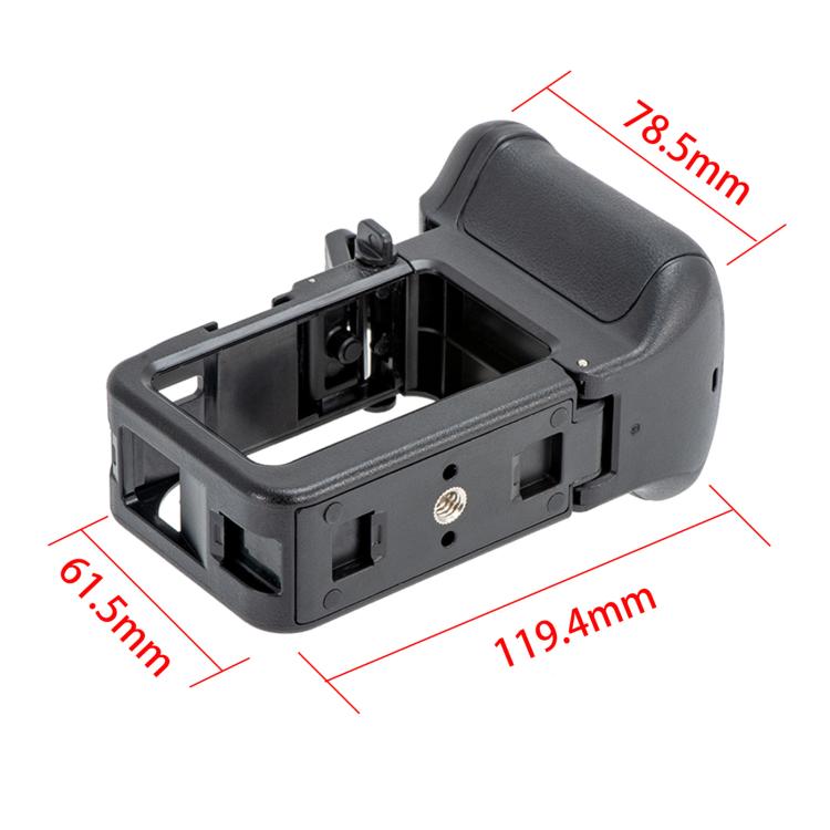 Kit de jaula con empuñadura Power-Grip Street Shooting STARTRC 3 en 1 para DJI Osmo Action 5 Pro / 4 / 3, For DJI Osmo Action 5 Pro / 4 / 3 Power-Grip