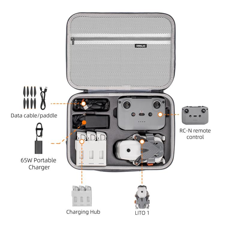 Bolso de hombro integrado para DJI Lito 1 / X1 STARTRC