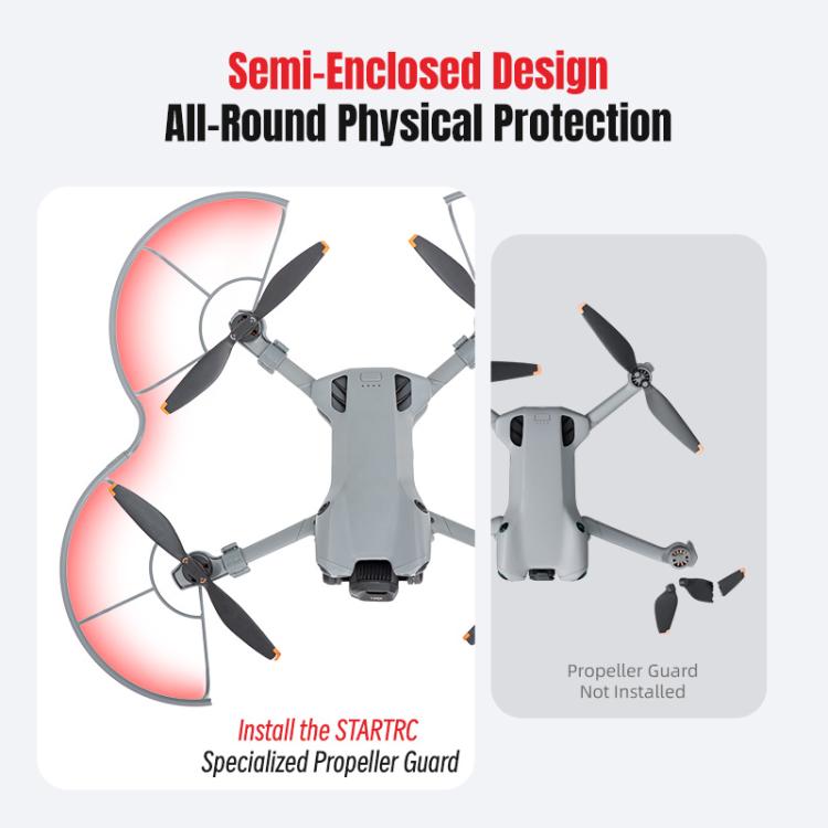 Anillo protector anticolisión para hélices de dron DJI Mini 5 Pro STARTRC, For DJI Mini 5 Pro