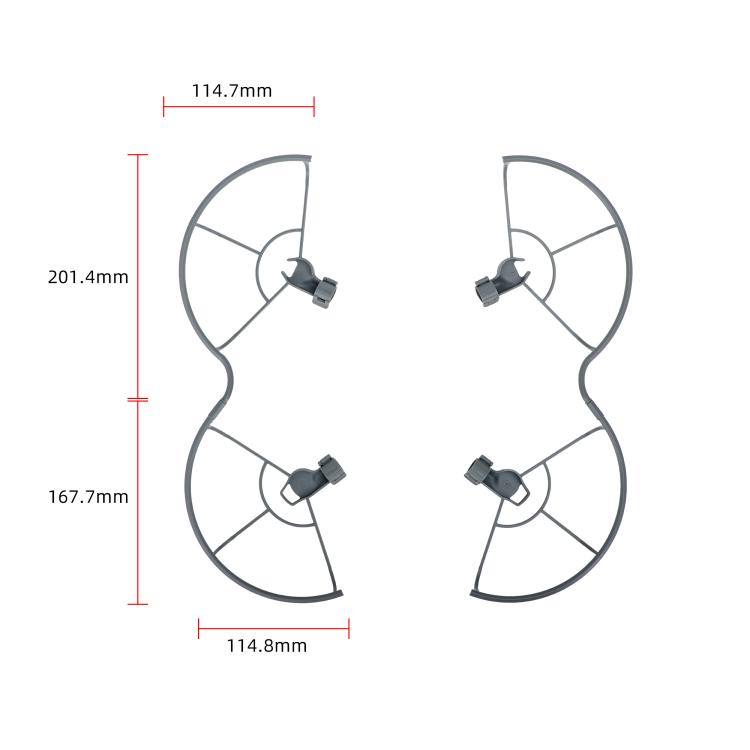 Anillo protector anticolisión para hélices de dron DJI Mini 5 Pro STARTRC, For DJI Mini 5 Pro