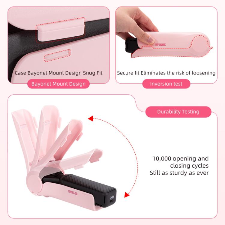 Funda protectora con tapa abatible para caja de almacenamiento DJI Osmo Pocket 4 STARTRC, For DJI Osmo Pocket 4 Pink