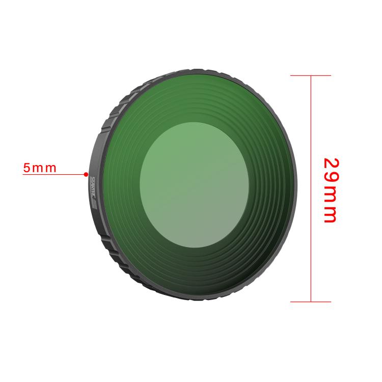 Filtro de lente de cámara DJI Osmo Nano STARTRC Black Mist de 1/4", Black Mist 1/4