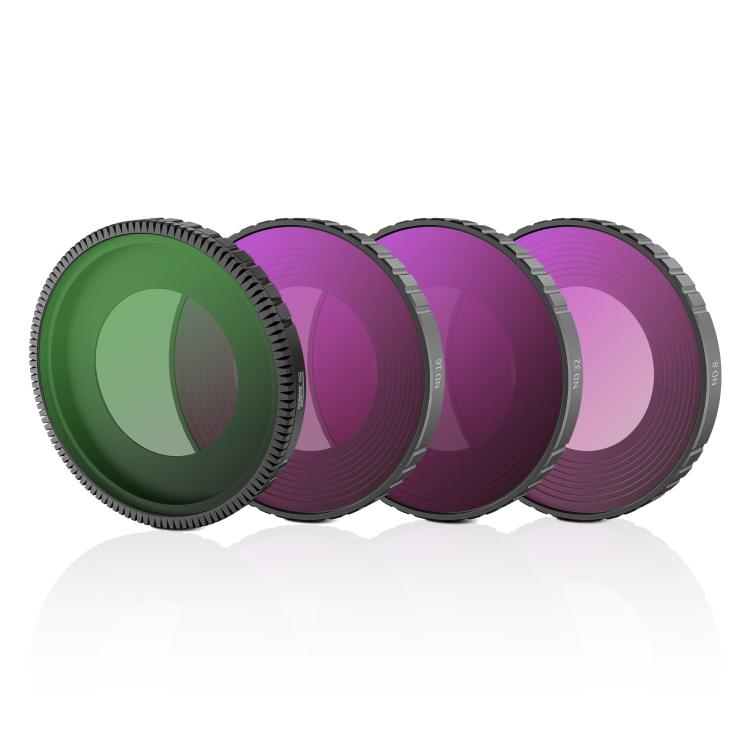 Filtro de lente de cámara DJI Osmo Nano STARTRC 4 en 1 ND8 ND16 ND32 CPL, For DJI Osmo Nano